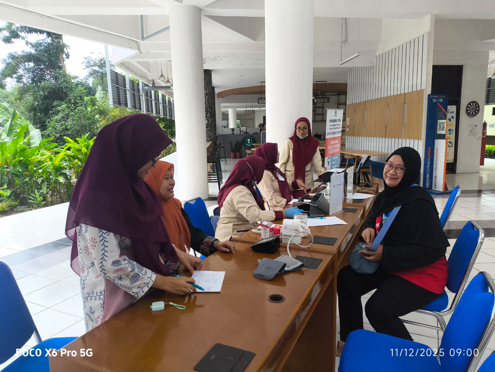 Klinik IPB Hadirkan Posbindu di FEM: Sehat itu Mudah dan Dekat!